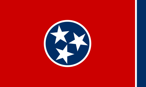 Tennessee 3'x5' Flag ROUGH TEX® 68D Nylon