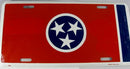 Tennessee Embossed License Plate