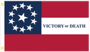 Texas 4th Infantry Victory or Death 3'X5' Flag ROUGH TEX® 100D Hoods Brigade