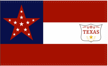 6th Texas Cavalry 3'X5' Flag Rough Tex® 100D