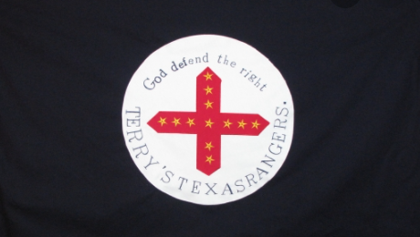 Texas Cavalry 3'x5' Embroidered Flag ROUGH TEX® Cotton