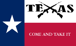 Texas Come and Take It Rifles 3'X5' Flag ROUGH TEX® 150D Nylon