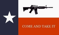 Texas Come and Take It 3'X5' Flag ROUGH TEX® Nylon 150D