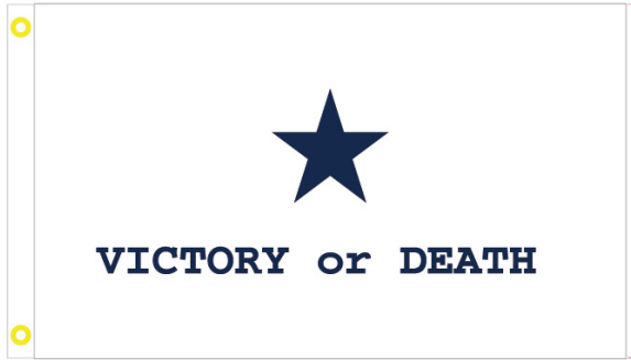 Texas Golliad Victory or Death 3'X5' Flag Rough Tex® 100D