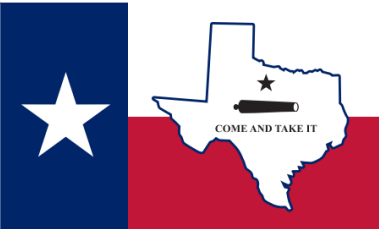 Texas Gonzales 3'X5' Flag ROUGH TEX® 100D Come and Take It