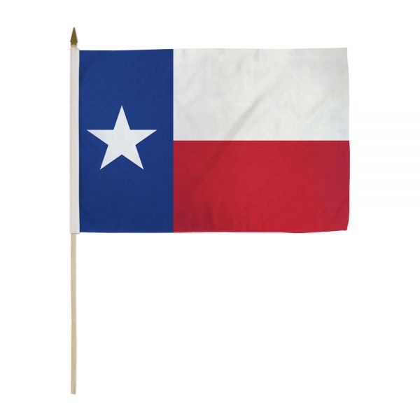 Texas Stick Flags - 4"x6" Rough Tex ®68D