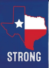 Texas Strong Garden 12"x18" Double Sided Flag With Grommets ROUGH TEX® 100D