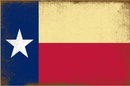 Tea Stained Texas 3'X5' Flag ROUGH TEX® 100D Vintage Original