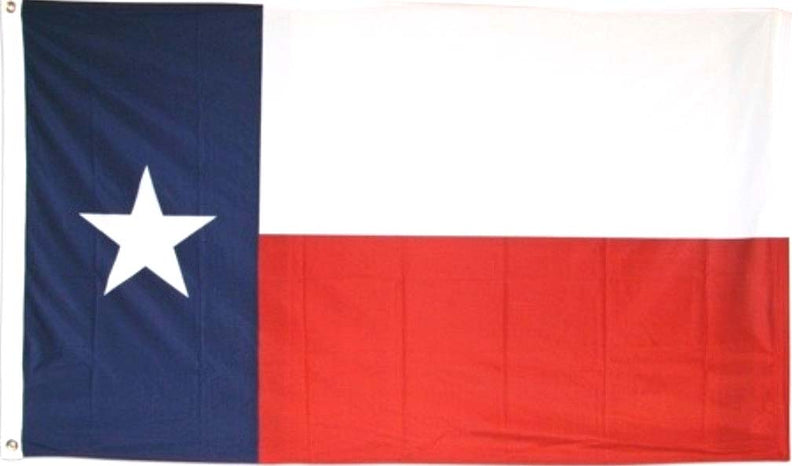 Texas 2'x3' Embroidered Cotton With Sleeve.