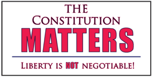 The Constitution Matters Bumper Sticker