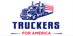 Truckers For America Bumper Sticker