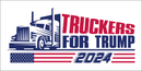 Truckers For Trump 2024 - Bumper Sticker