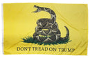 Don't Tread On Trump Gadsden Snake 3'X5' Flag Rough Tex® 100D