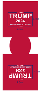Pack of 12 Trump 2024 Keep America Great Can Koozie Holders