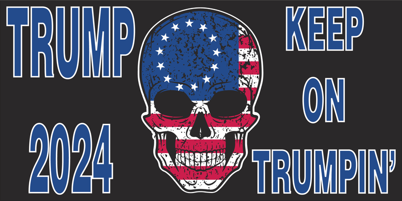 Trump 2024 Keep On Trumpin' - Bumper Sticker