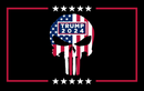 Trump 2024 Punisher 3'X5' Flag ROUGH TEX® 68D Nylon