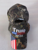 Trump 2024 USA Tree Camo Cap