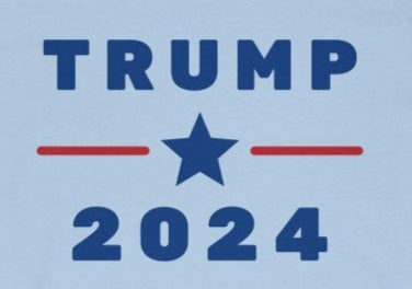 Trump 2024 Light Blue 3'X5' Flag ROUGH TEX® 100D