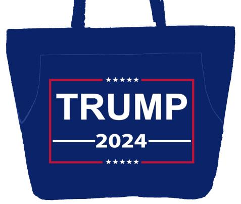 Trump 2024 Beach Bag