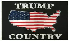 Trump Country USA 3'X5' Flag ROUGH TEX® Nylon 150D