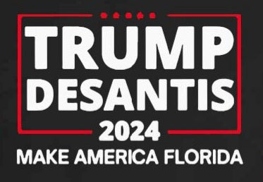 Trump Desantis Make America Florida 2024 3'X5' Flag ROUGH TEX® 100D