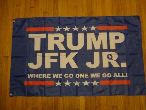 Trump JFK Jr. 3'X5' Flag ROUGH TEX® 100D Kennedy