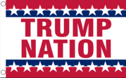 Trump Nation 4'x6' Flag ROUGH TEX® Nylon 200D
