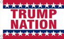 Trump Nation 12"x18" Double Sided Car Flag Knit Nylon