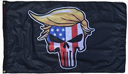 Trump Punisher 3'X5' Flag ROUGH TEX® 100D