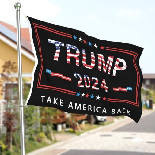 Trump 2024 Take America Back 3'X5' Flag ROUGH TEX® 100D