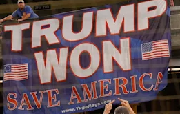 Trump Won Save America 4'x6' Flag ROUGH TEX® 100D