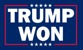 Trump Won 3'X5' Double Sided Flag ROUGH TEX® 150D Nylon