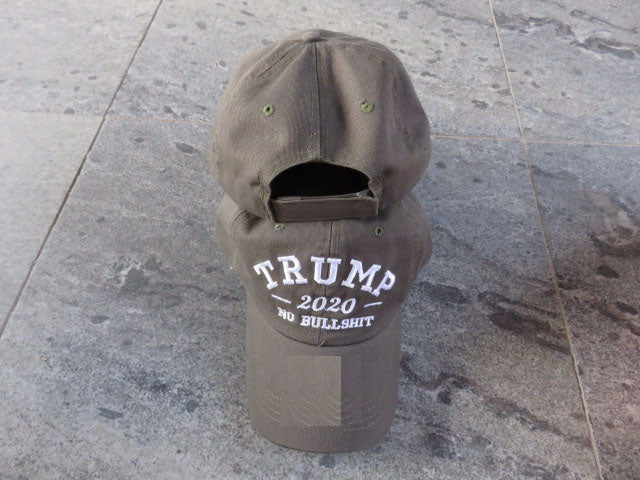Trump 2020 No Bullshit Brown  - Cap