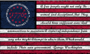 Tyranny 1776 4'x6' Flag ROUGH TEX® 100D