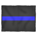 Police Thin Blue Line Deluxe Polar Fleece Blanket