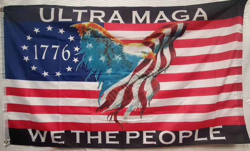 Ultra Maga Betsy Ross 1776 We The People 3'x5' Flag 100D