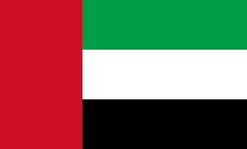 UNITED ARAB EMIRATES 3'X5' Flag Rough Tex® 68D Nylon UAE