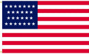 United States of America 26 Stars 4'x6' Embroidered Flag ROUGH TEX® 600D Nylon