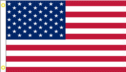 6, 12, 50 or 100 USA 3'X5' Flag Rough Tex® 200D Nylon American Sale July 4th
