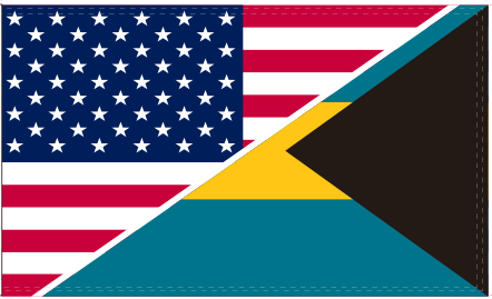 USA Bahamas 3'X5' Flag ROUGH TEX® 100D