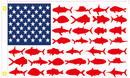 USA Beach Life 3'X5' Flag ROUGH TEX® 100D