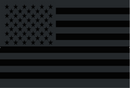 USA Blackout 3'X5' Flag ROUGH TEX® 150D Nylon American