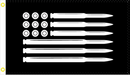 USA Bullets Flag Rough Tex ® 100D 3x5 Flags