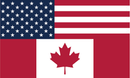 USA Canada 3'X5' Flag Rough Tex® 100D