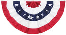 United States Fan Bunting 3'x6' ROUGH TEX® 210D Nylon