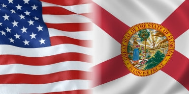 USA Florida 3'X5' Flag ROUGH TEX® 100D America FL