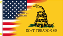 USA Gadsden 3'X5' Flag ROUGH TEX® 100D