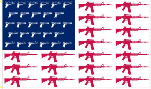 thumbnail image 2 of Trump 2024 Blue Double-Sided Flag – 12x18 Rough Tex Nylon For Car Or Boat 2 of 5