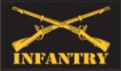 US Infantry 2'x3' Flag ROUGH TEX® 100D