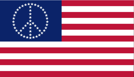 USA (Peace 50 Stars) 3'X5' Flag ROUGH TEX® 68D